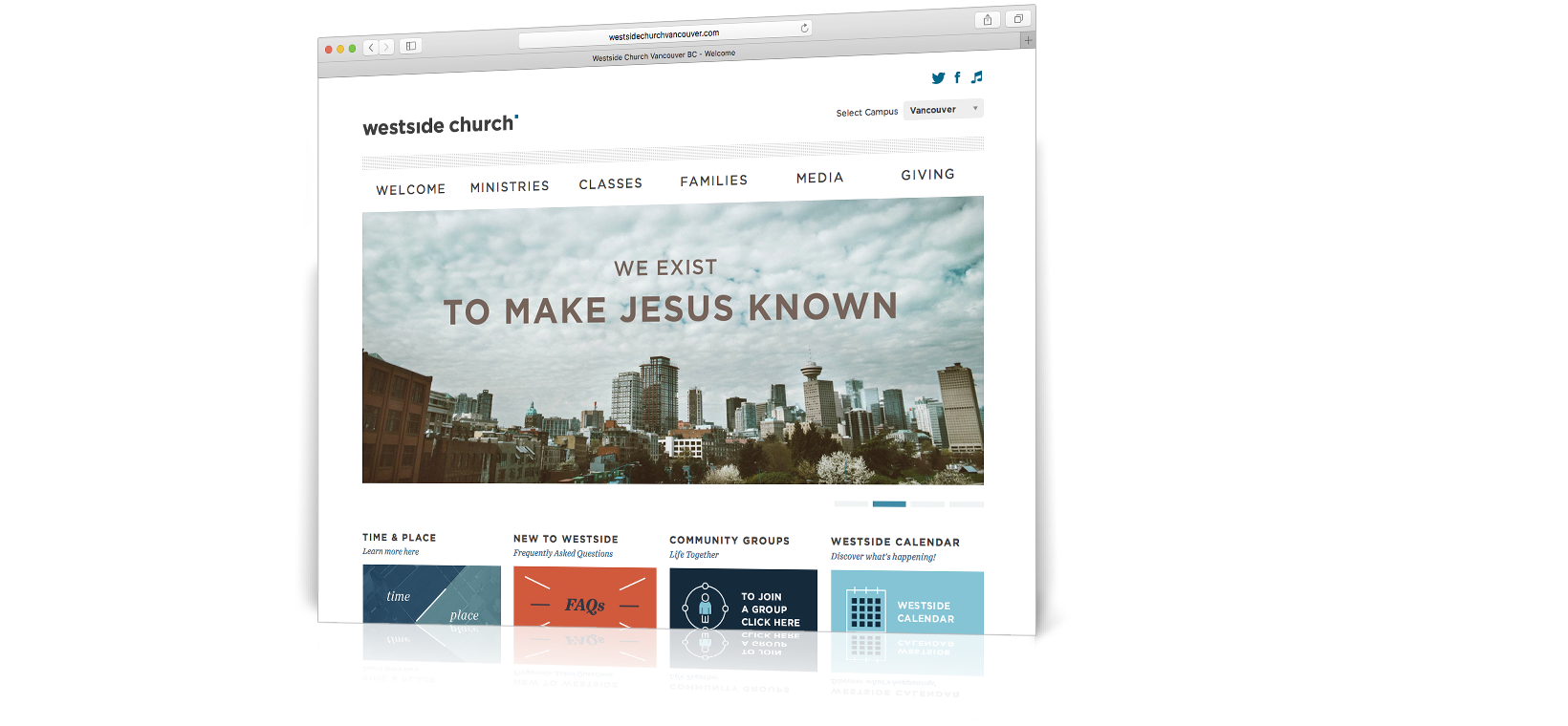 website design - westside